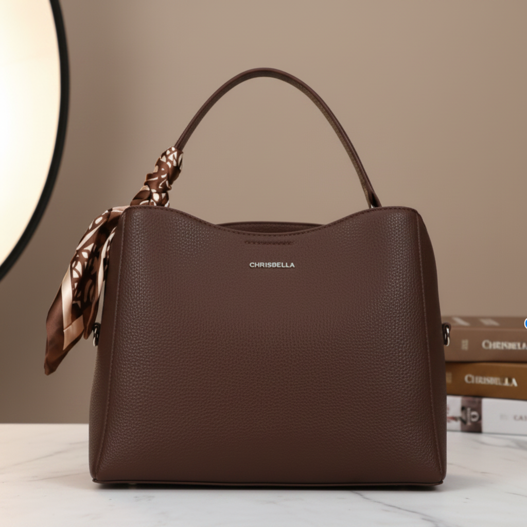 CHRISBELLA Bag in Coffee Color